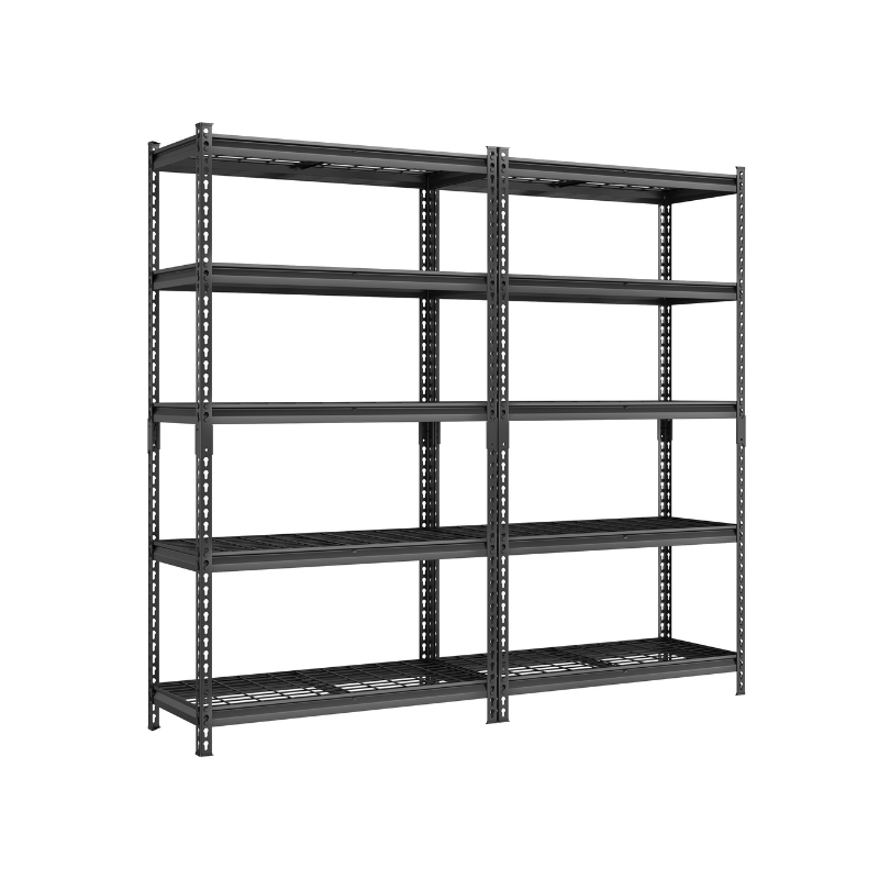 5-Tier Storage Shelves – Heavy-Duty Metal Rack – 2,250 lb Capacity