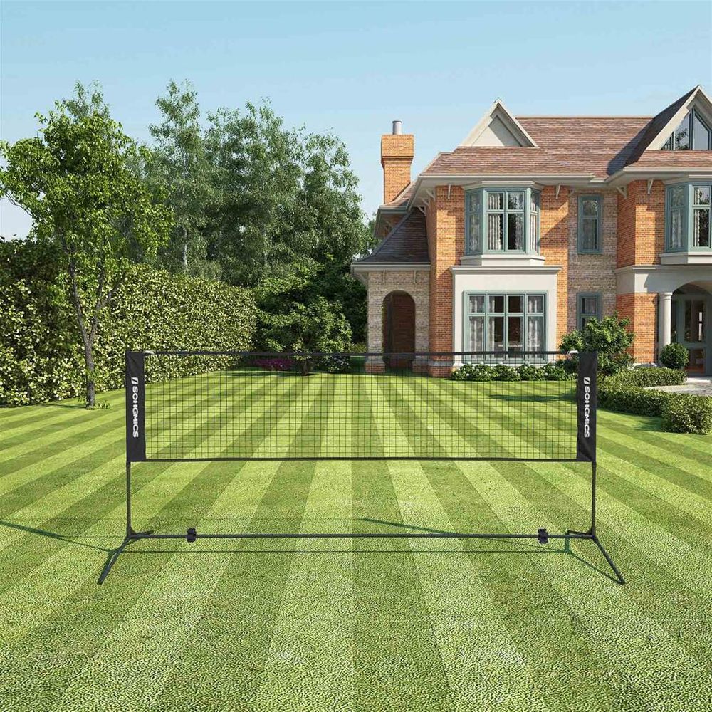 Badminton Net Portable Adjustable Height Net With Carry Bag