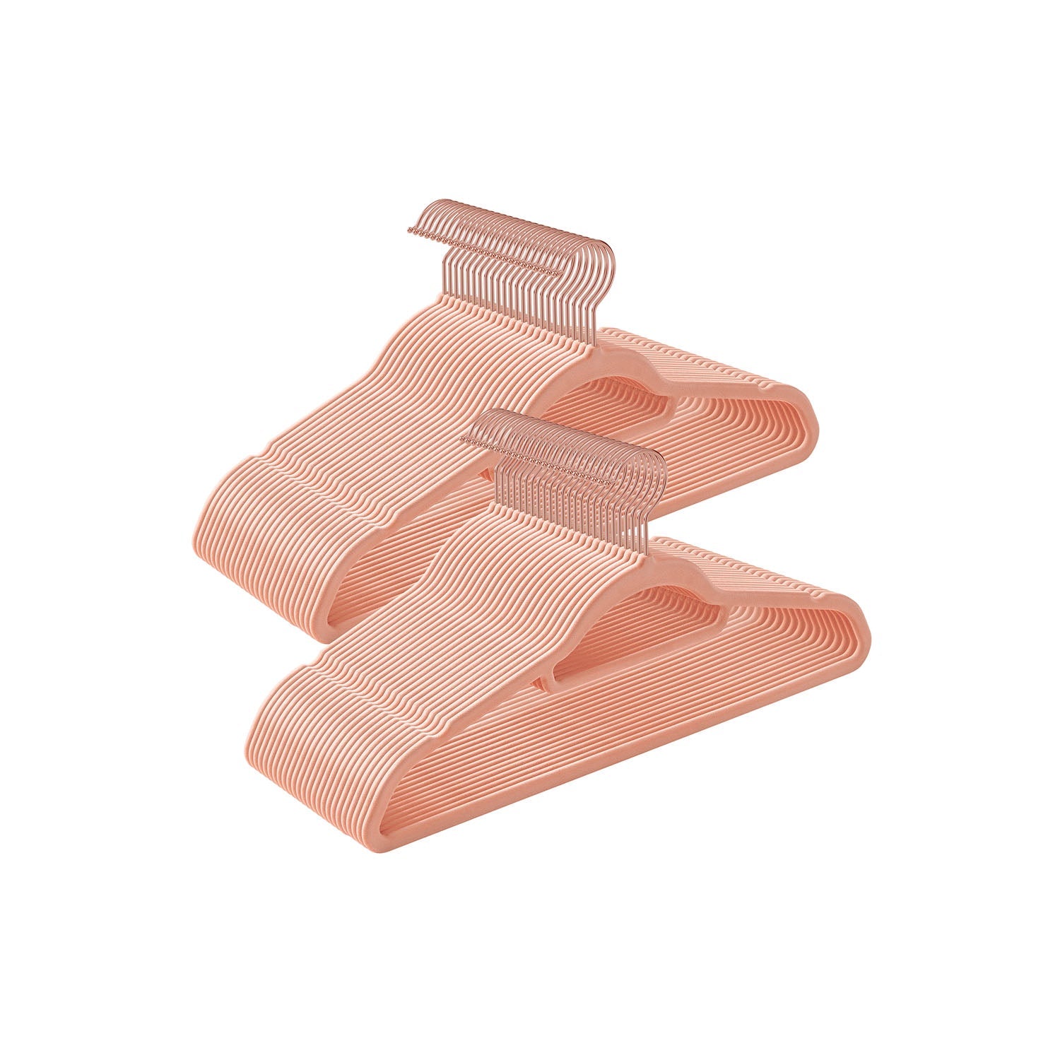 Velvet Clothes Hangers - Wardrobe Organizer - Set Of 30