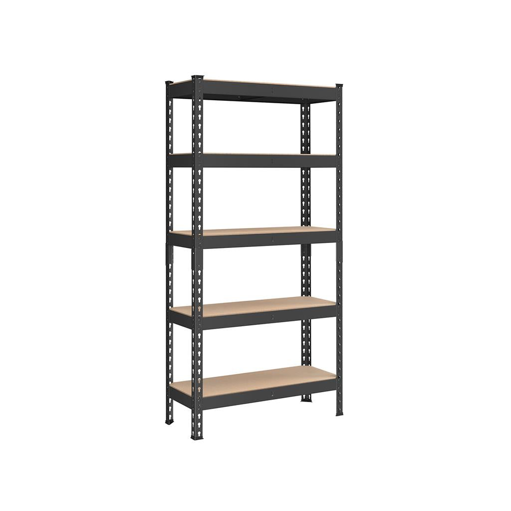 5-Tier Garage Storage Shelf – Adjustable – Heavy-Duty Metal Rack