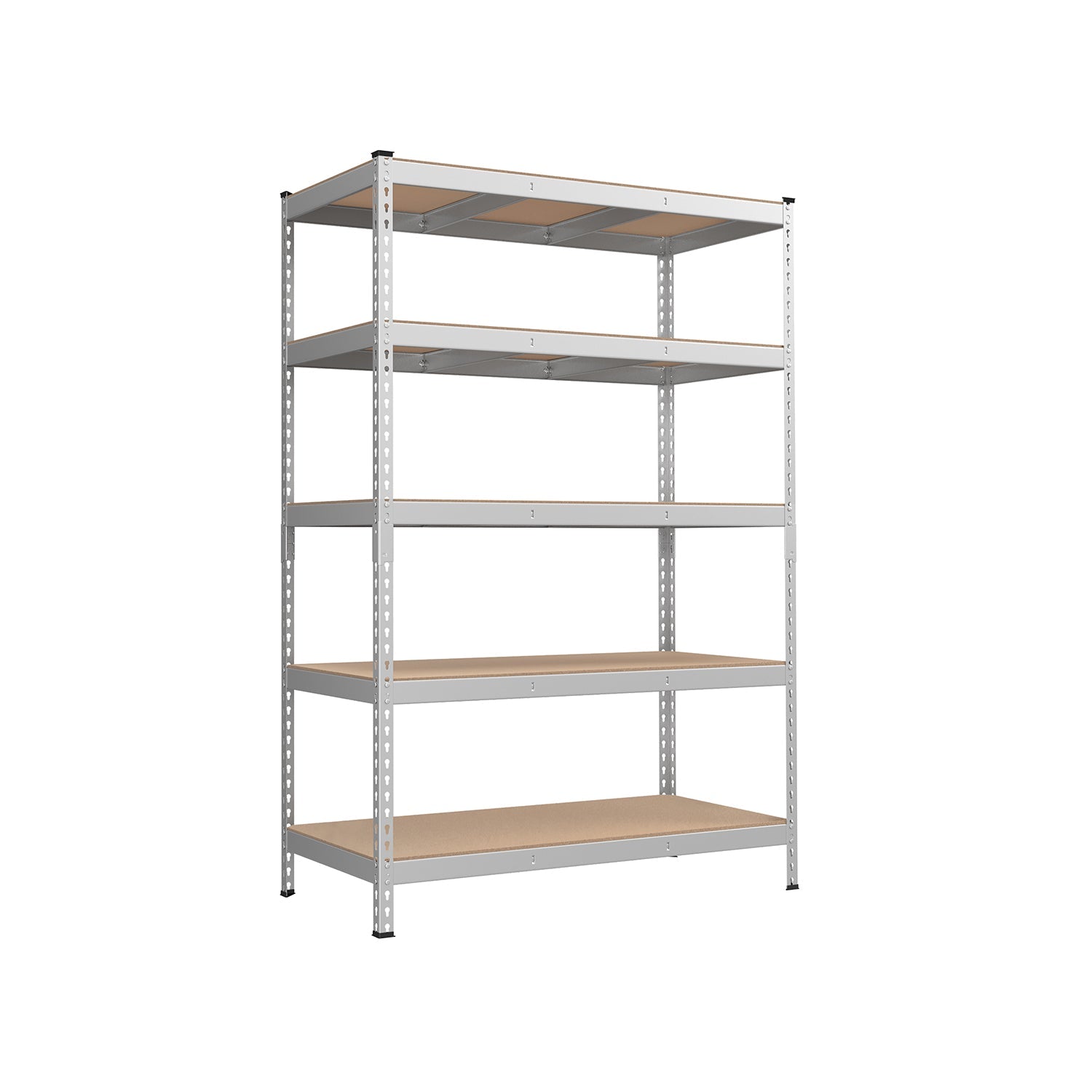 Garage Storage Shelf - 5 Tier Adjustable - Boltless Heavy Duty