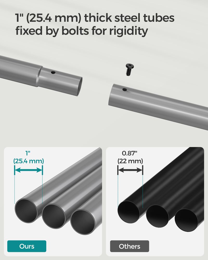 Clothes Rack With Wheels – Dense Mesh Storage Shelf – Rolling Garment Rack