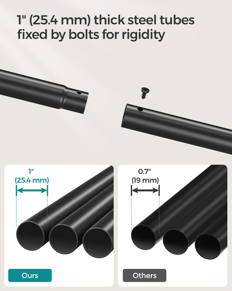 Clothes Rack With Wheels – Dense Mesh Storage Shelf – Rolling Garment Rack