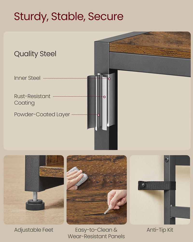 Hall Tree With Bench And Shoe Storage Entryway Coat Rack Hooks