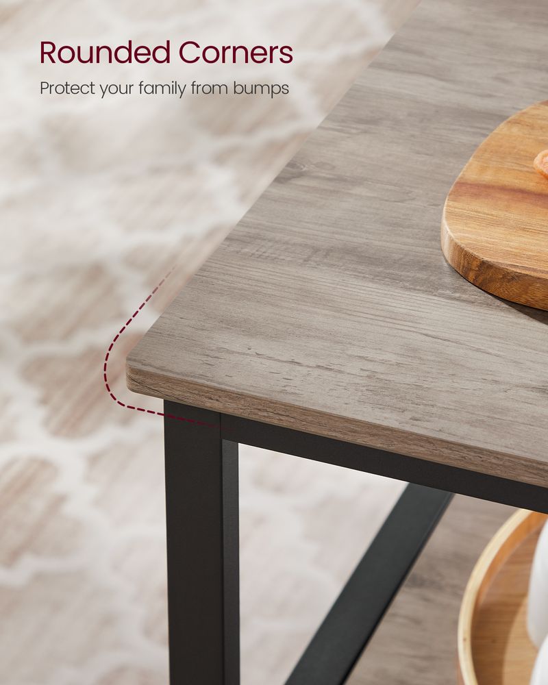 Kitchen Shelf - Large Worktop - Open Storage Shelves