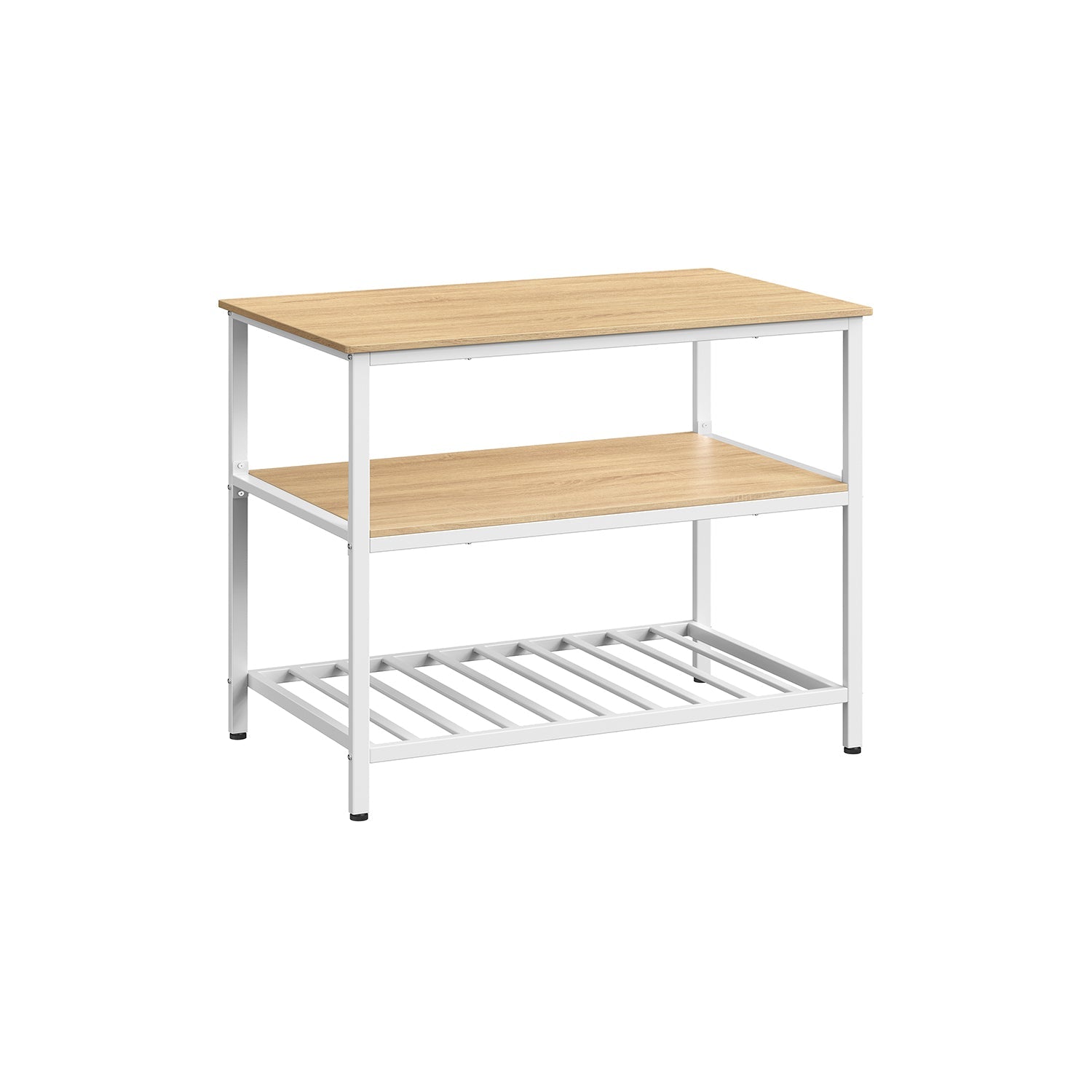 Kitchen Shelf - Large Worktop - Open Storage Shelves