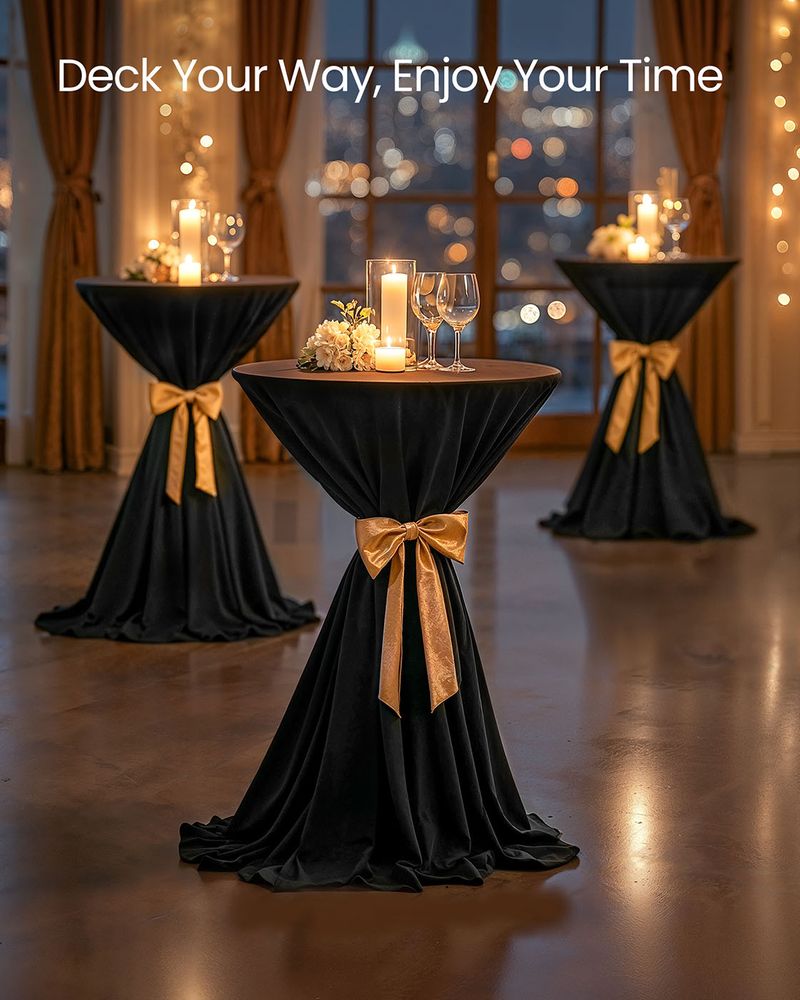 High Pub Table – X-Shaped Legs – Tall Bar Table