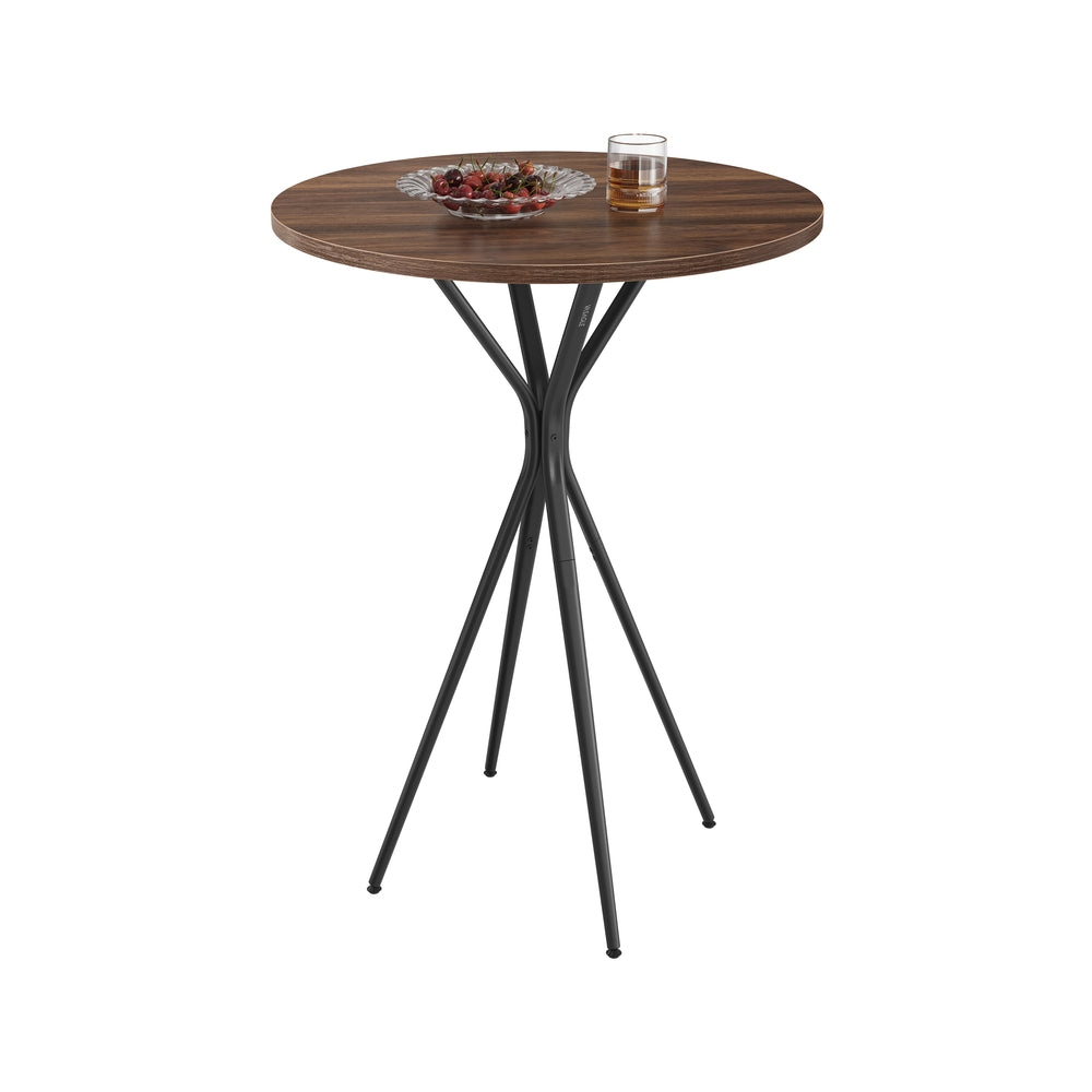 High Pub Table – X-Shaped Legs – Tall Bar Table