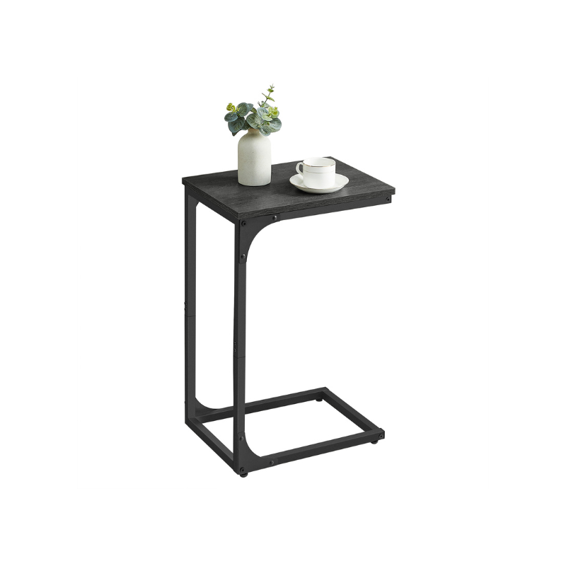 C-Shaped End Table – Slim Design – Sofa and Bed Side Table