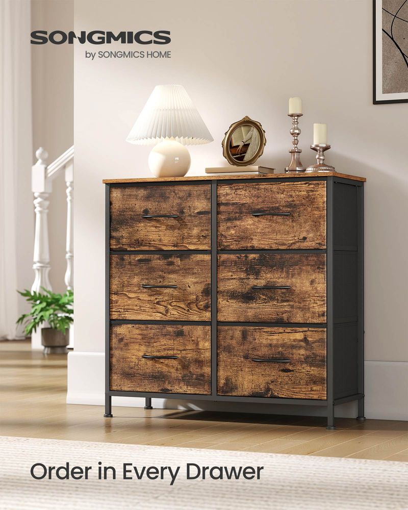 Dresser For Bedroom - Storage Organizer - TV Stand With Drawers