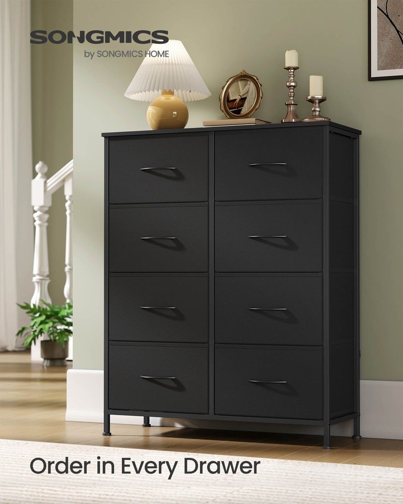 Dresser For Bedroom - Storage Organizer - TV Stand With Drawers