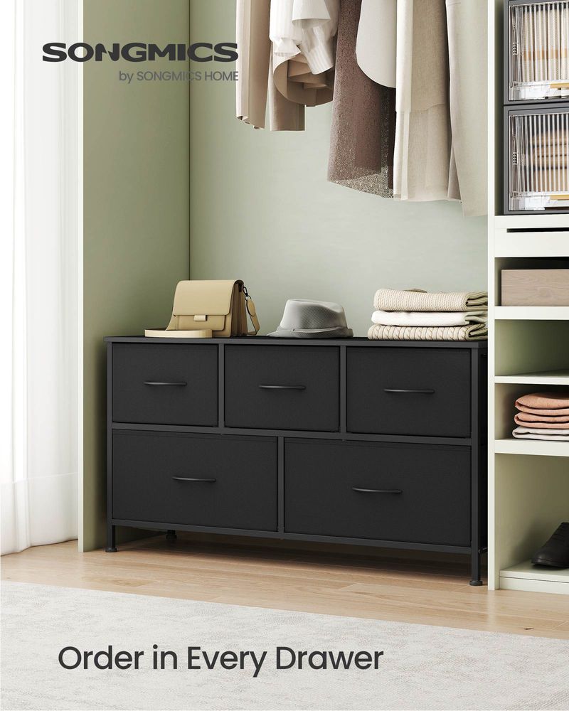 Dresser For Bedroom - Storage Organizer - TV Stand With Drawers