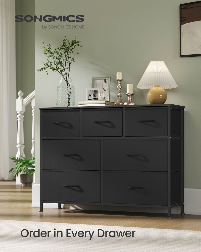 Dresser For Bedroom - Storage Organizer - TV Stand With Drawers