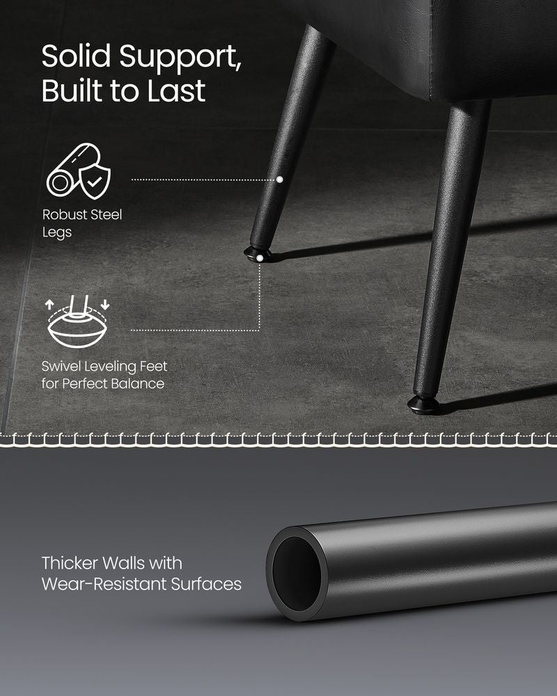 Storage Ottoman Bench - Steel Legs - Forest Green Upholstered