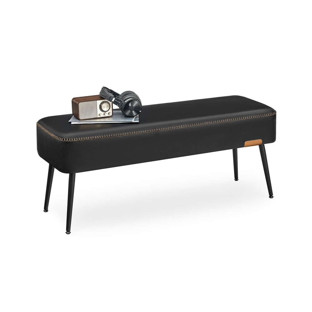 Ottoman Bench With Legs - Upholstered Seating - Multi Purpose