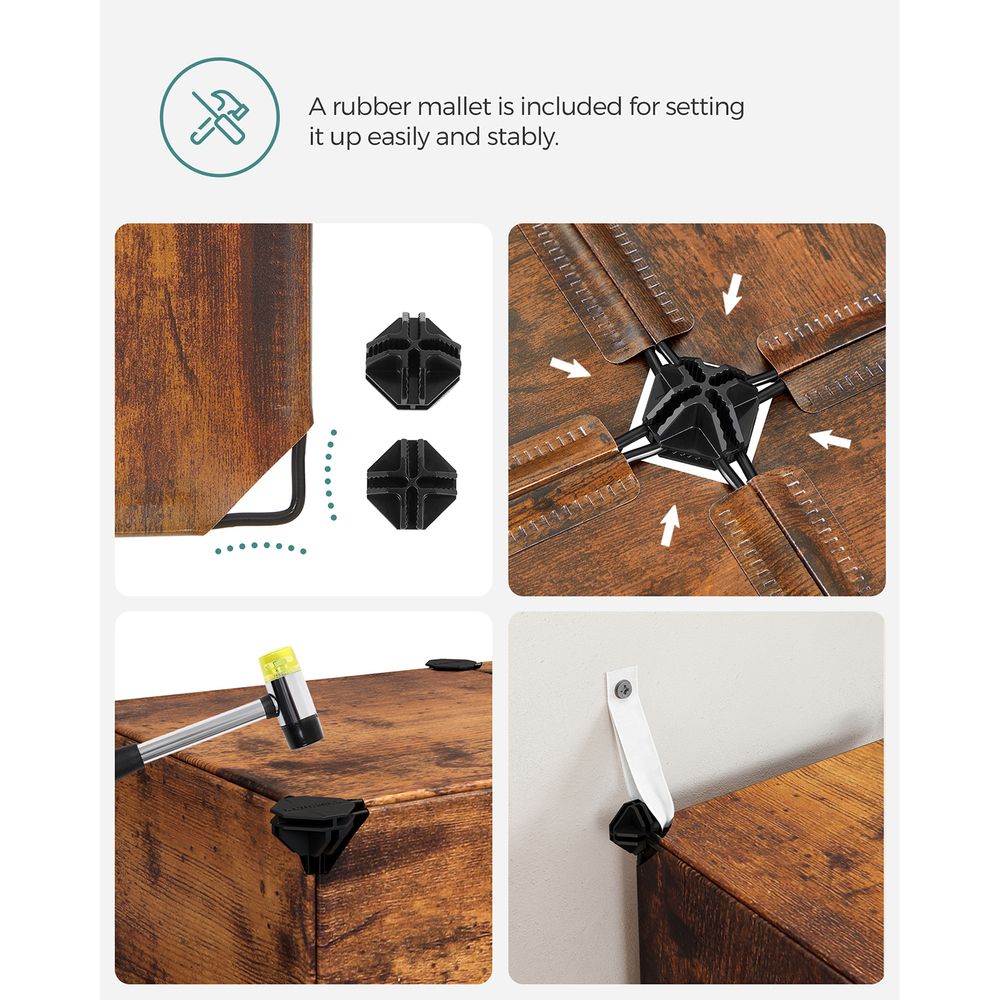 Cube Storage Organizer - Modular Plastic - Set Of 16 Cubes