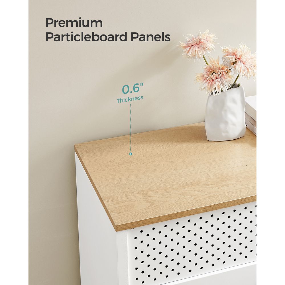 Storage Sideboard Buffet Table – Adjustable Shelves – Metal Storage Cabinet