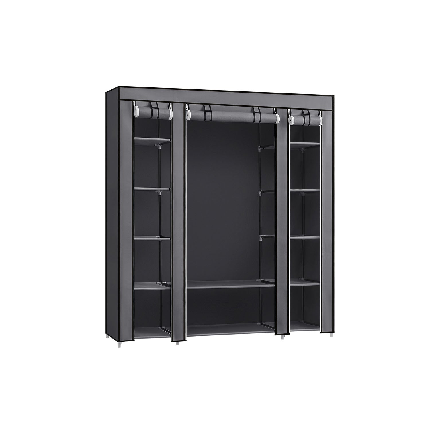 Closet Wardrobe Organizer - Non Woven Fabric Cover - Shelves