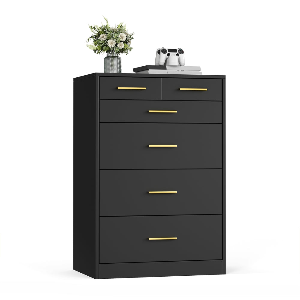6 Drawer Dresser Chest Storage Cabinet Bedroom Organizer