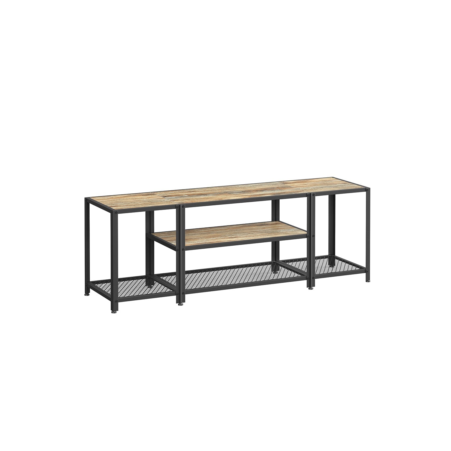 TV Stand for 65 Inch TV Modern Entertainment Center With Storage Shelves