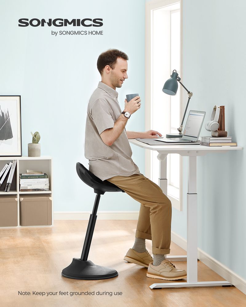 Standing Desk Chair - Adjustable Height - Ergonomic Sit Stand Stool
