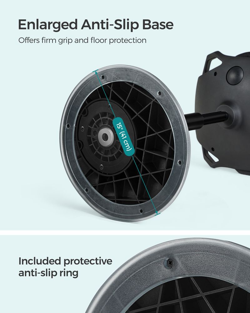 Standing Desk Chair - Adjustable Height - Ergonomic Sit Stand Stool