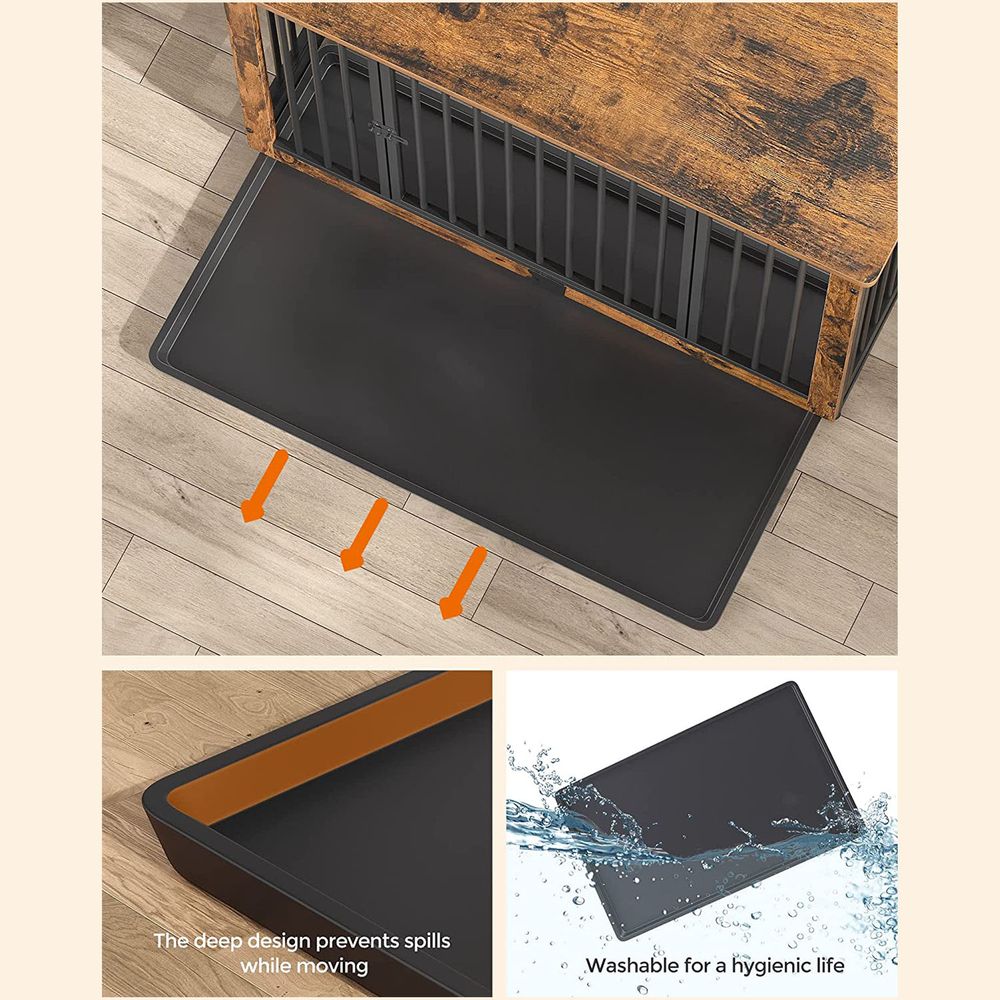 Dog Kennel Crate - 38 Inch - For Dogs Up To 70 lb