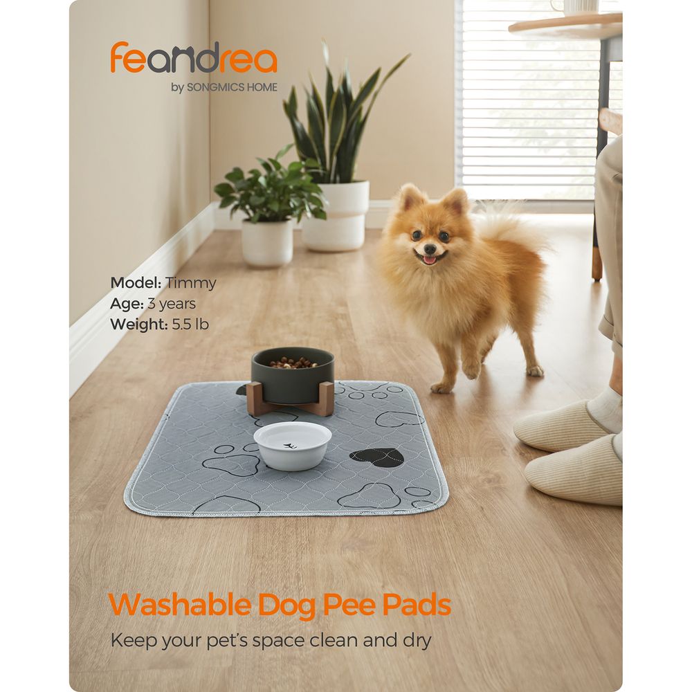 Dog Pee Pads - Washable Waterproof - For Dogs Over 66 lb