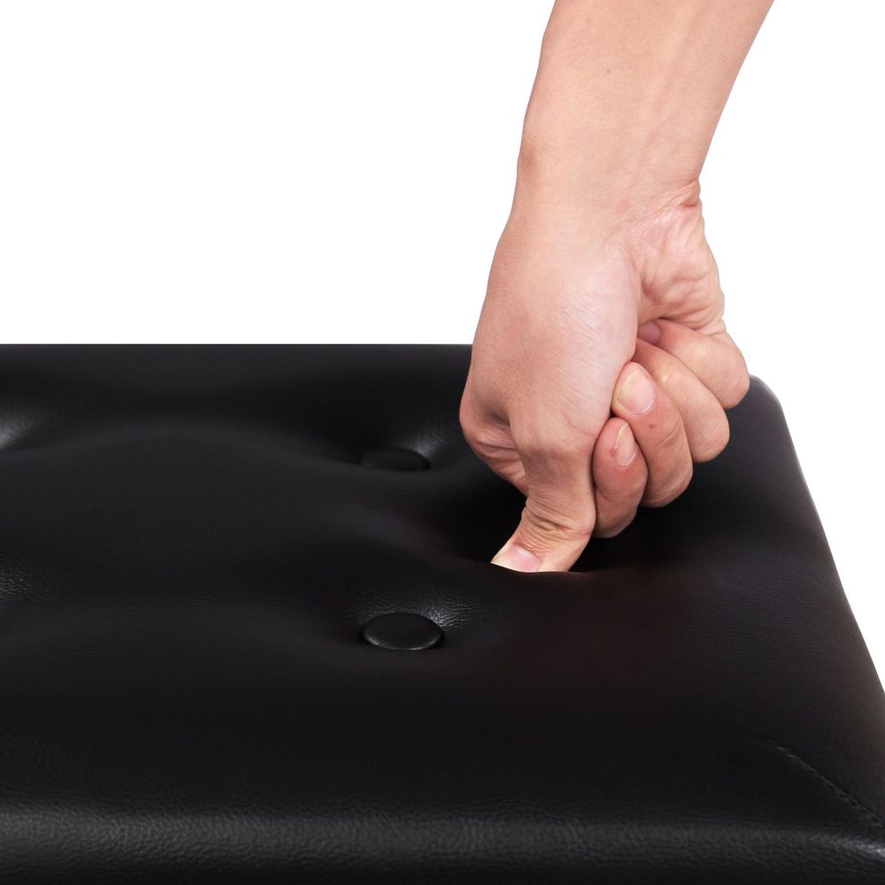 Piano Bench - Padded Cushion - With Storage Compartment