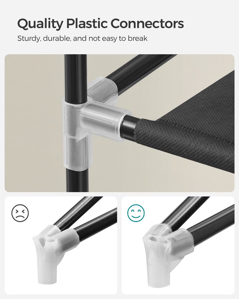 Shoe Rack Organizer - 9 Tier - With Nonwoven Fabric Cover