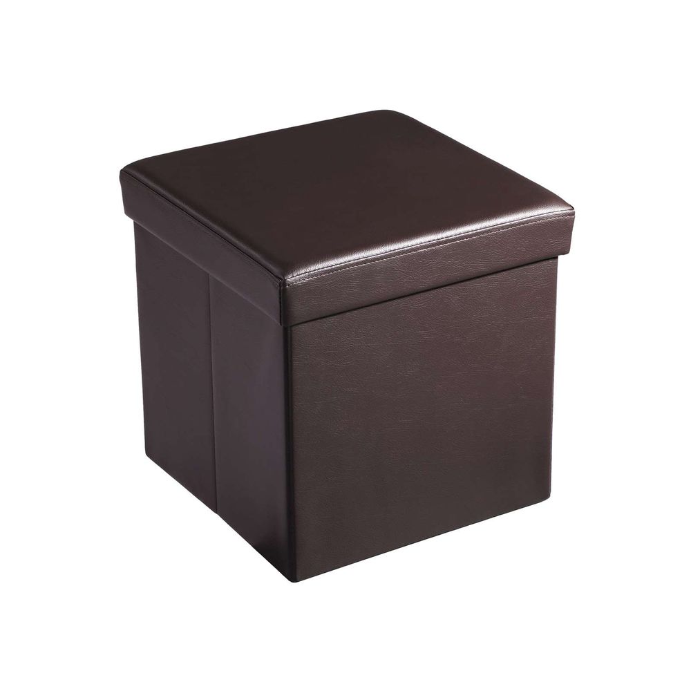 Storage Ottoman Cube - Folding - With Storage And Seating