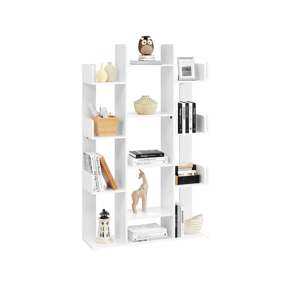 Tree-Shaped Bookcase - 13 Shelf Storage - Space Saving