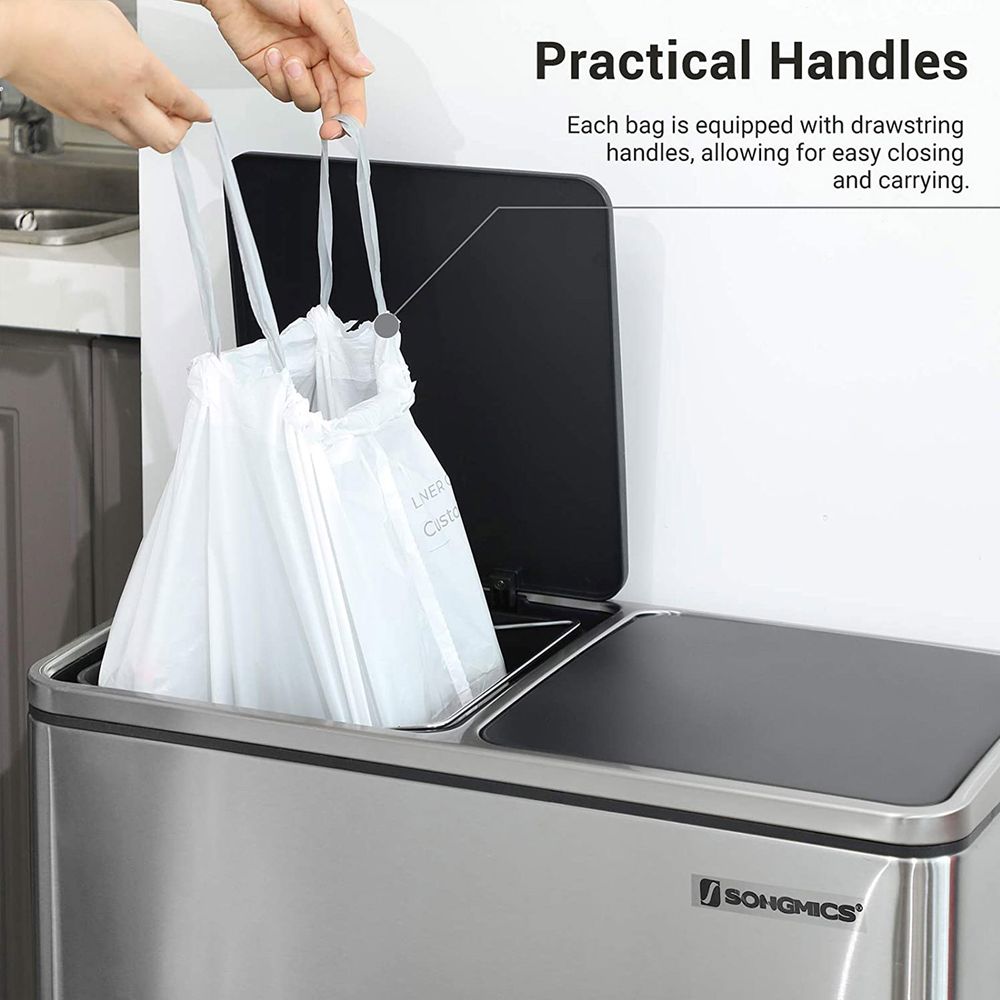 Trash Bags - For 8 Gallon Trash Cans - 30L Size