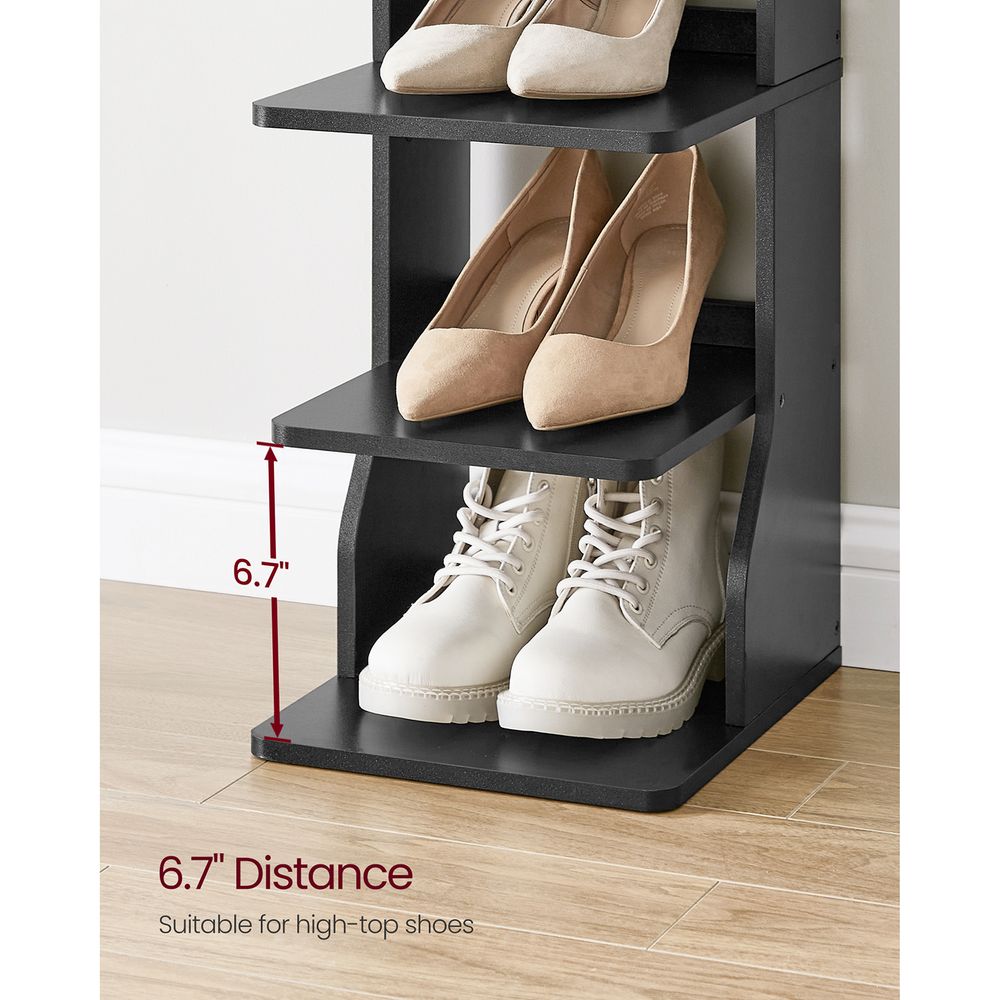 Slim Shoe Storage Rack – 7 or 9-Tier – Space-Saving Shoe Tower