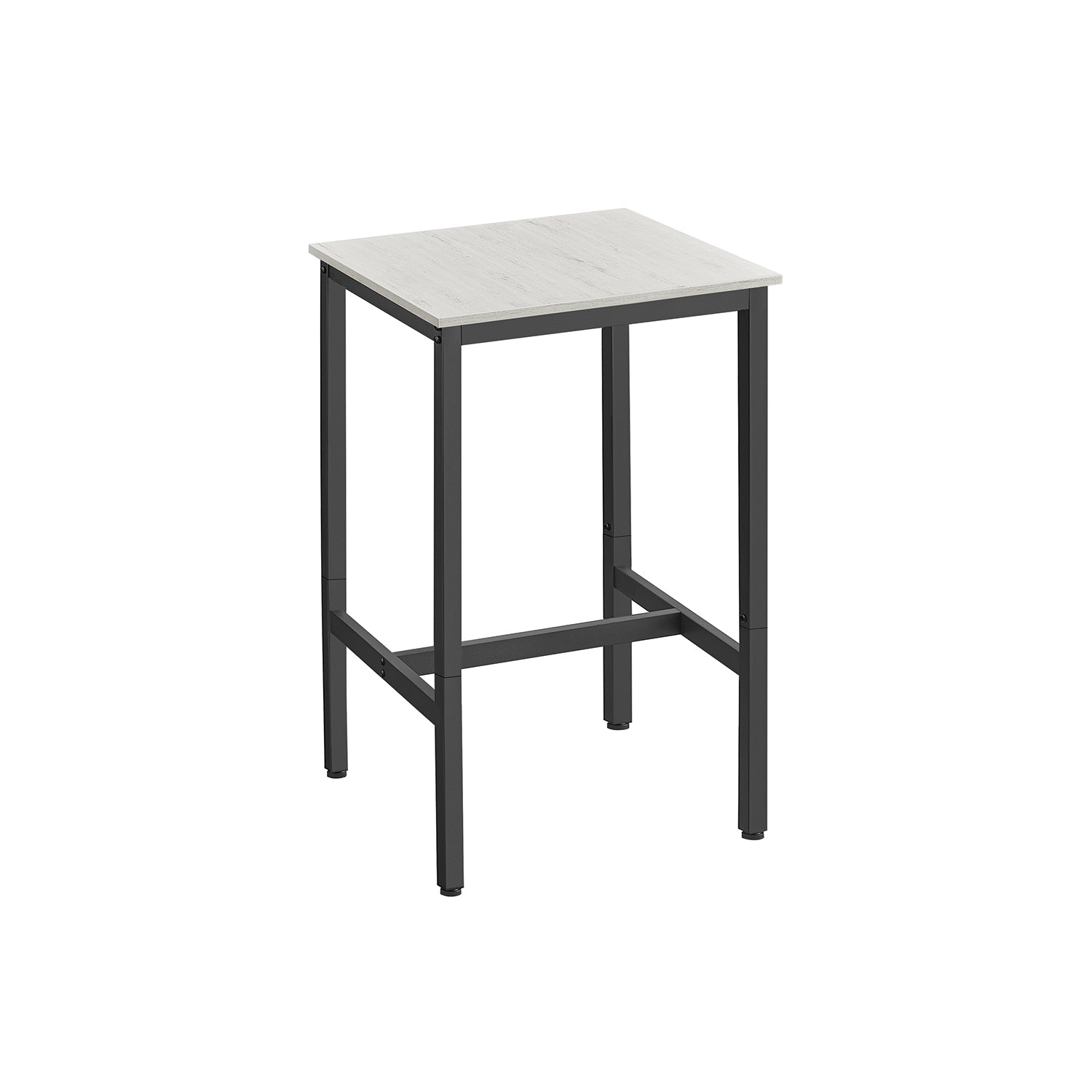 High Top Bar Table – Square Design – Industrial Pub Table