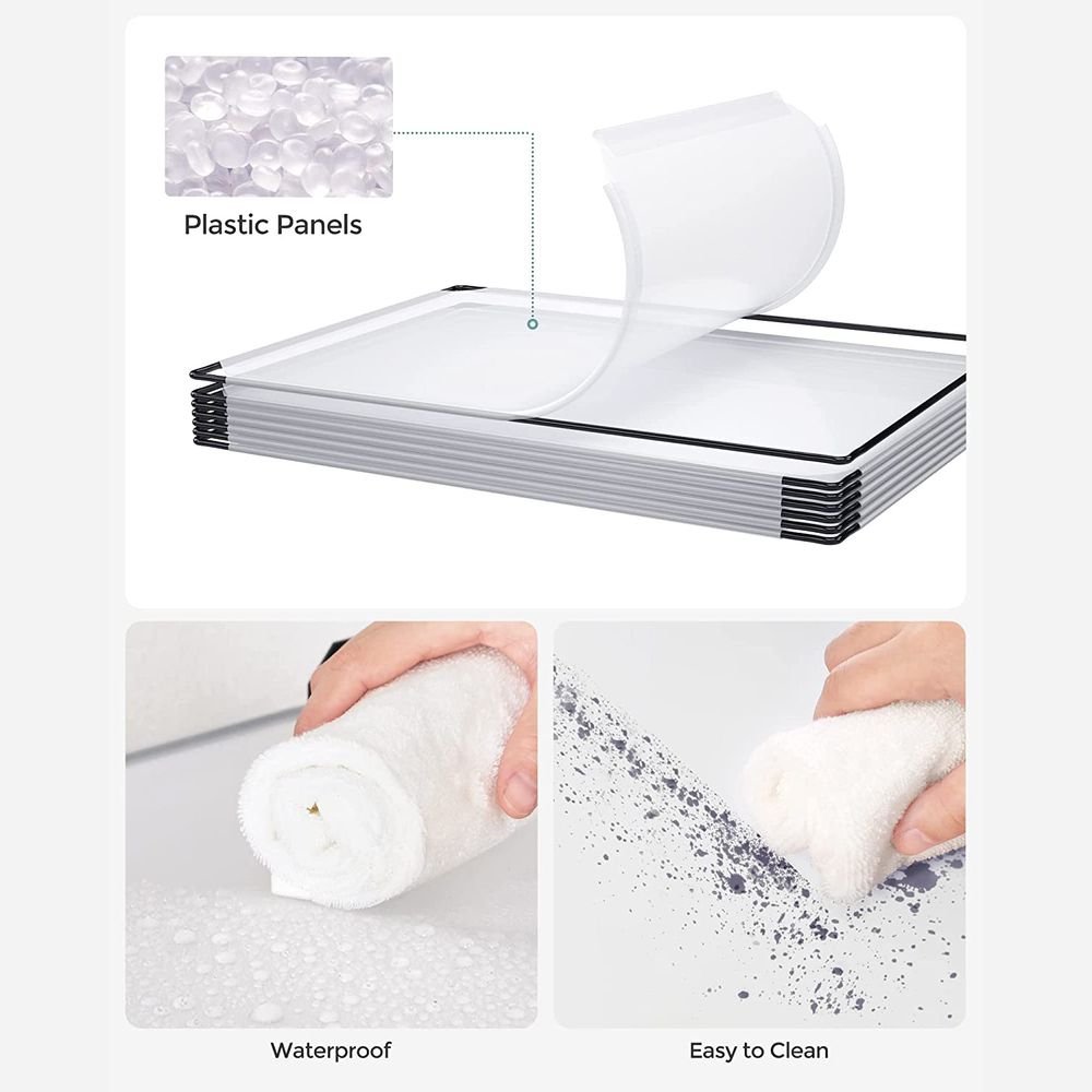 Cube Storage Organizer - Modular Plastic - Set Of 16 Cubes