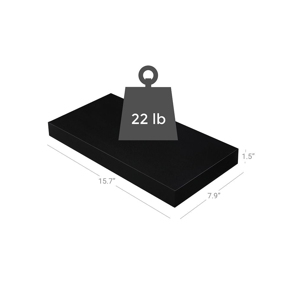 Floating Wall Shelf – Vintage Rustic Design – Wooden Display Shelf