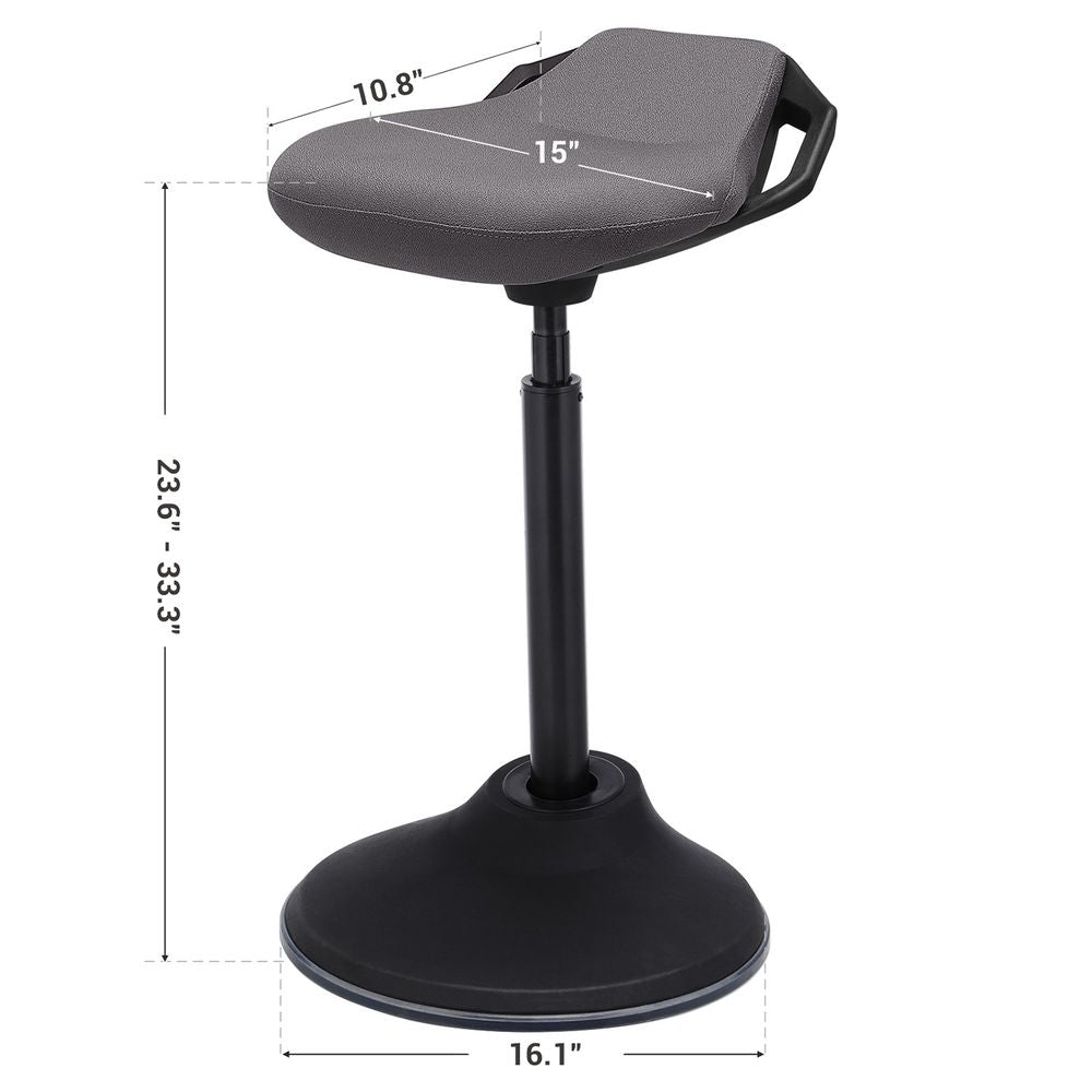 Standing Desk Chair - Adjustable Height - Ergonomic Sit Stand Stool