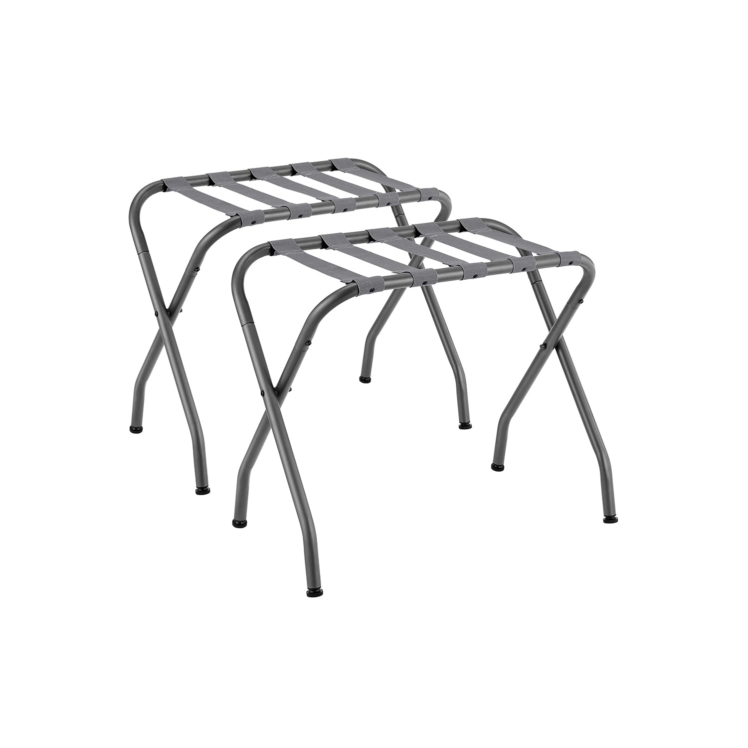 Luggage Racks - Steel Frame Folding - Set Of 2 Guest Room