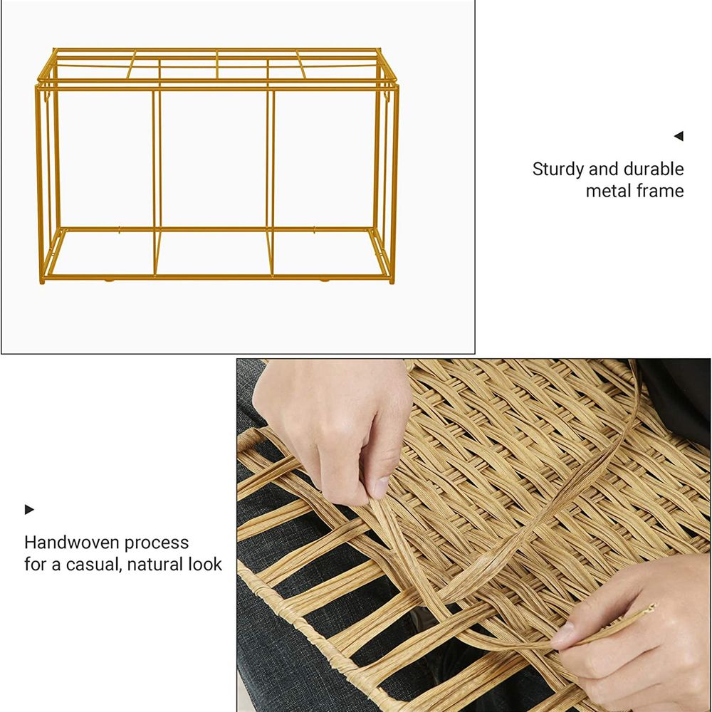 Storage Basket With Lid - 42.3 Gallon 160L - Large Capacity