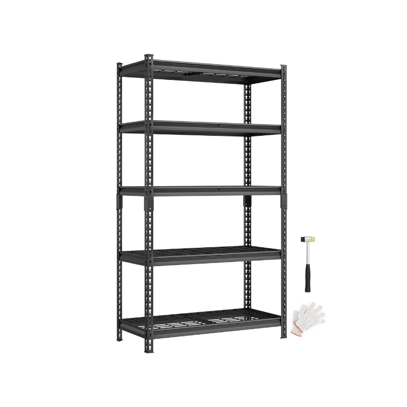 Storage Shelves - 5 Tier Adjustable - Heavy Duty Steel