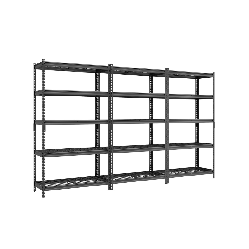 5-Tier Storage Shelves – Heavy-Duty Metal Rack – 2,250 lb Capacity