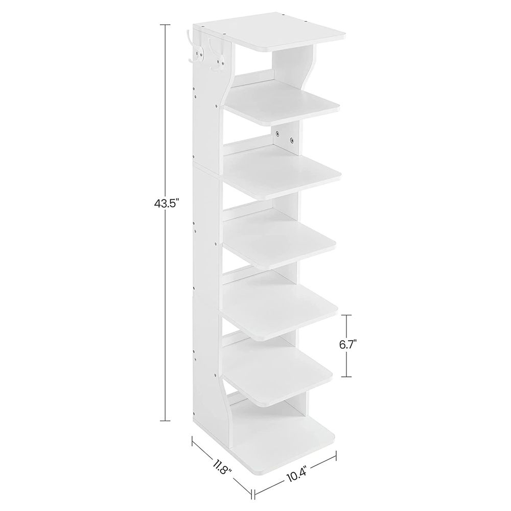 Slim Shoe Storage Rack – 7 or 9-Tier – Space-Saving Shoe Tower