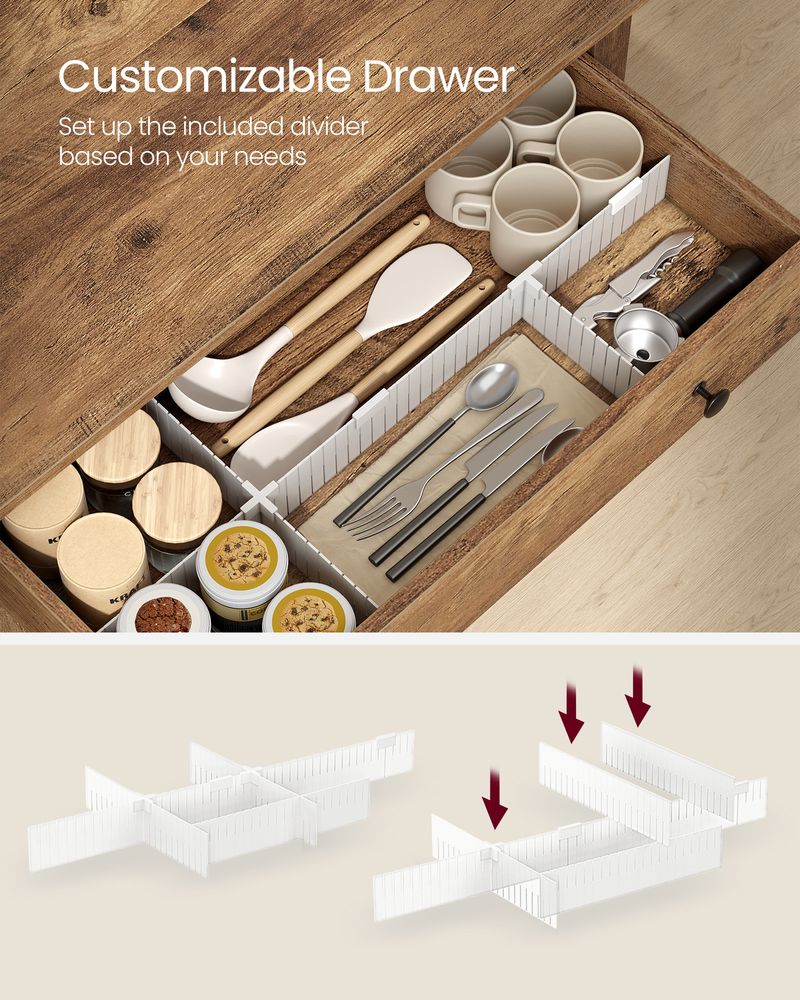 Buffet Cabinet - With Storage And Drawer - Farmhouse Style