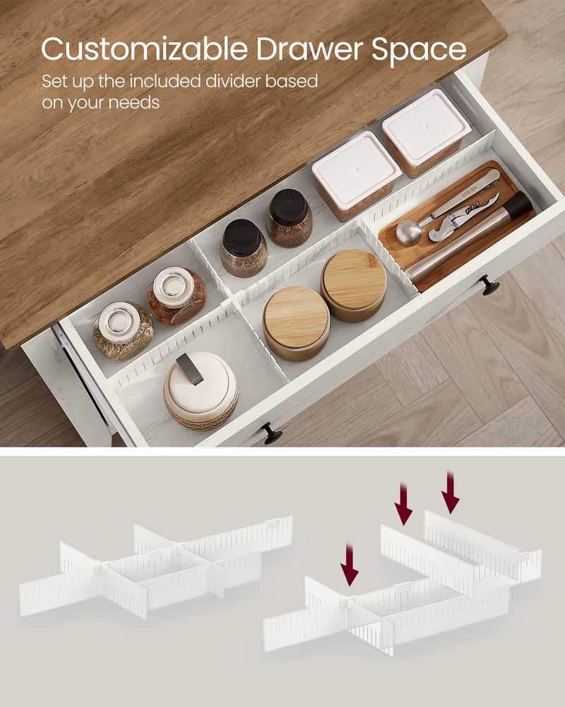 Buffet Cabinet - With Storage And Drawer - Farmhouse Style