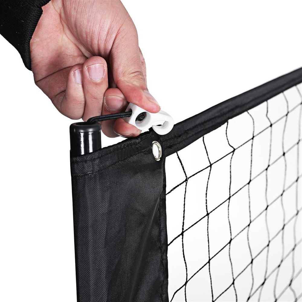 Badminton Net Portable Adjustable Height Net With Carry Bag