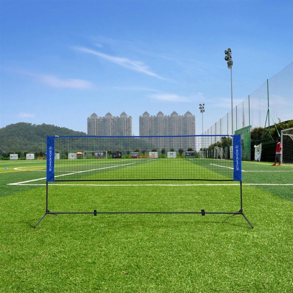 Badminton Net Portable Adjustable Height Net With Carry Bag