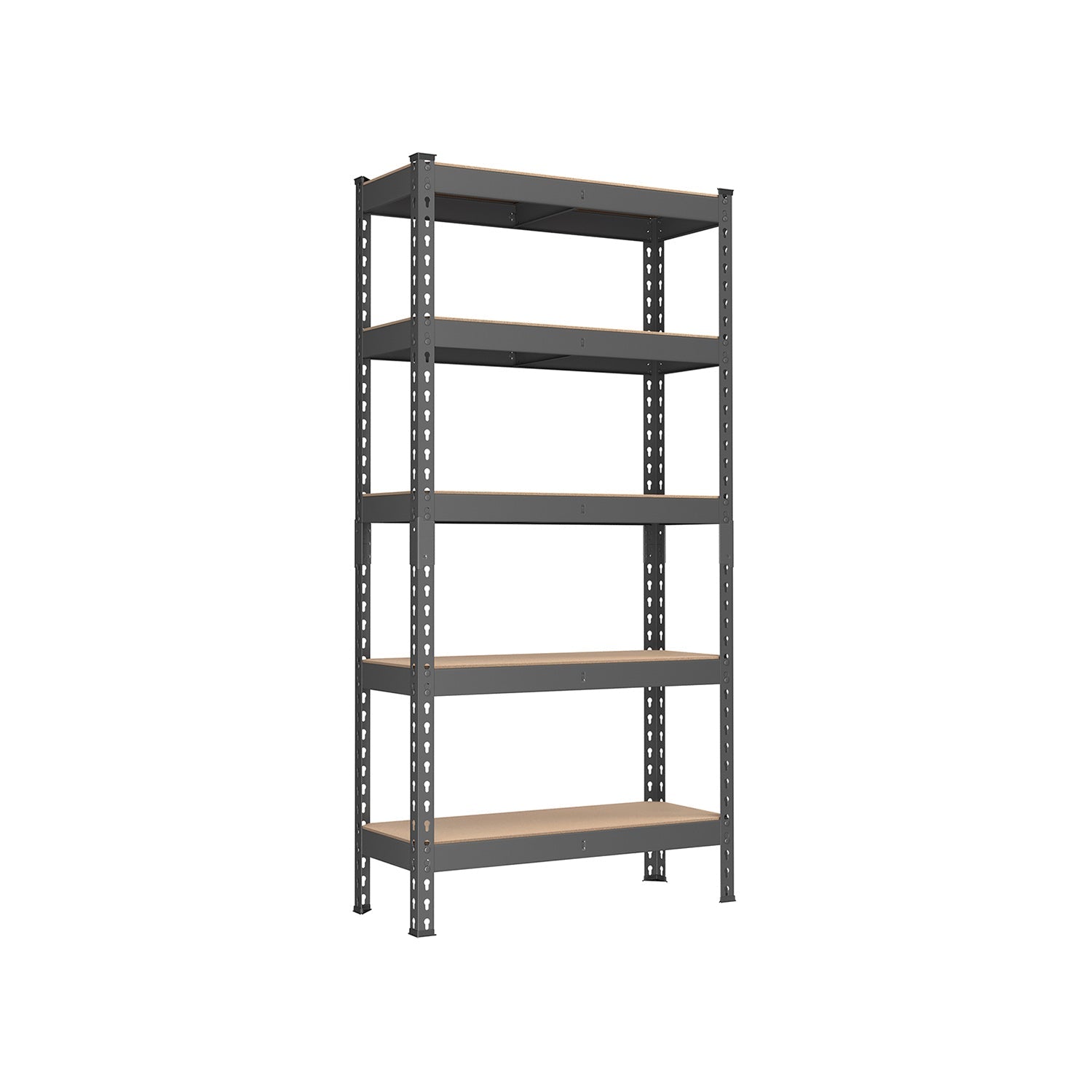 Garage Storage Shelf - 5 Tier Adjustable - Boltless Heavy Duty