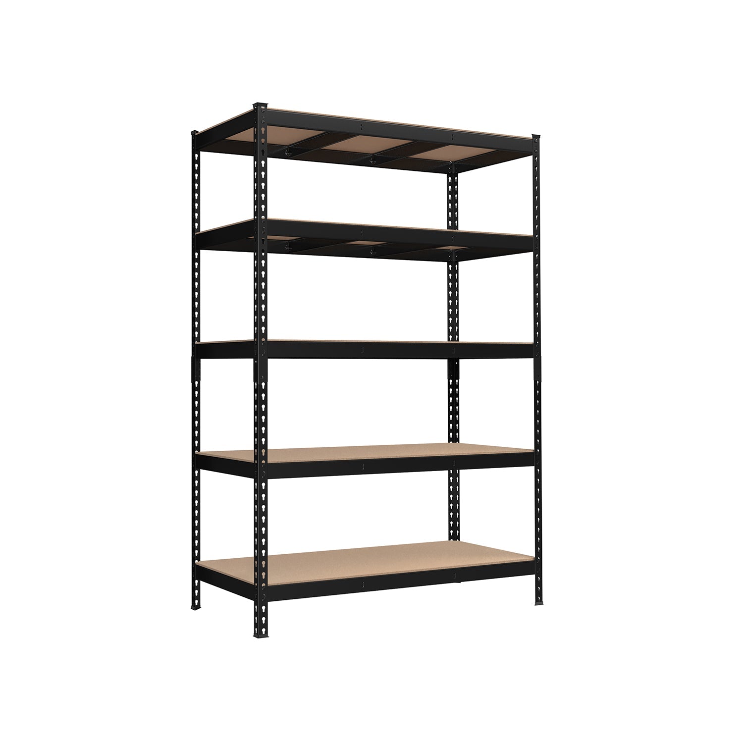 Garage Storage Shelf - 5 Tier Adjustable - Boltless Heavy Duty