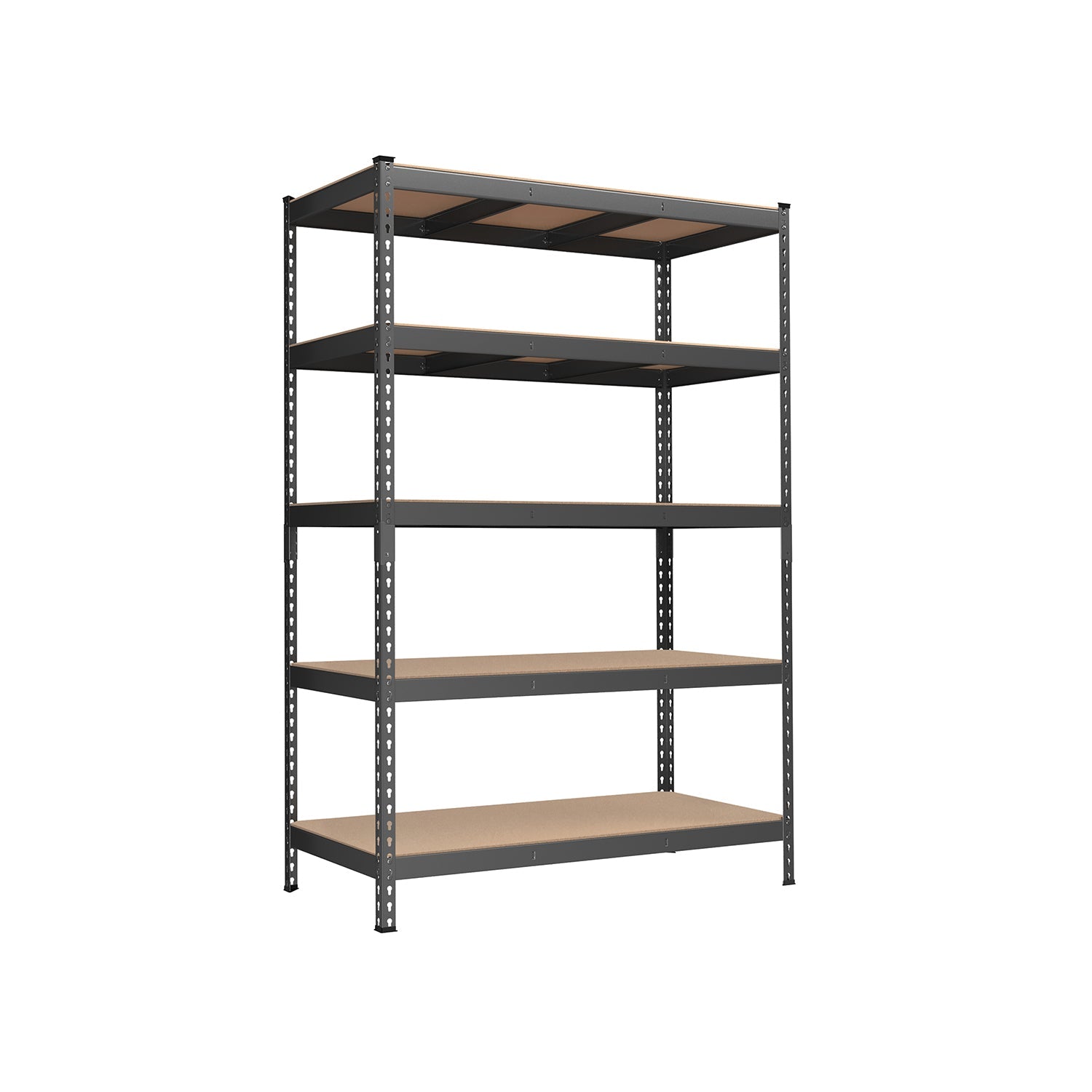 Garage Storage Shelf - 5 Tier Adjustable - Boltless Heavy Duty